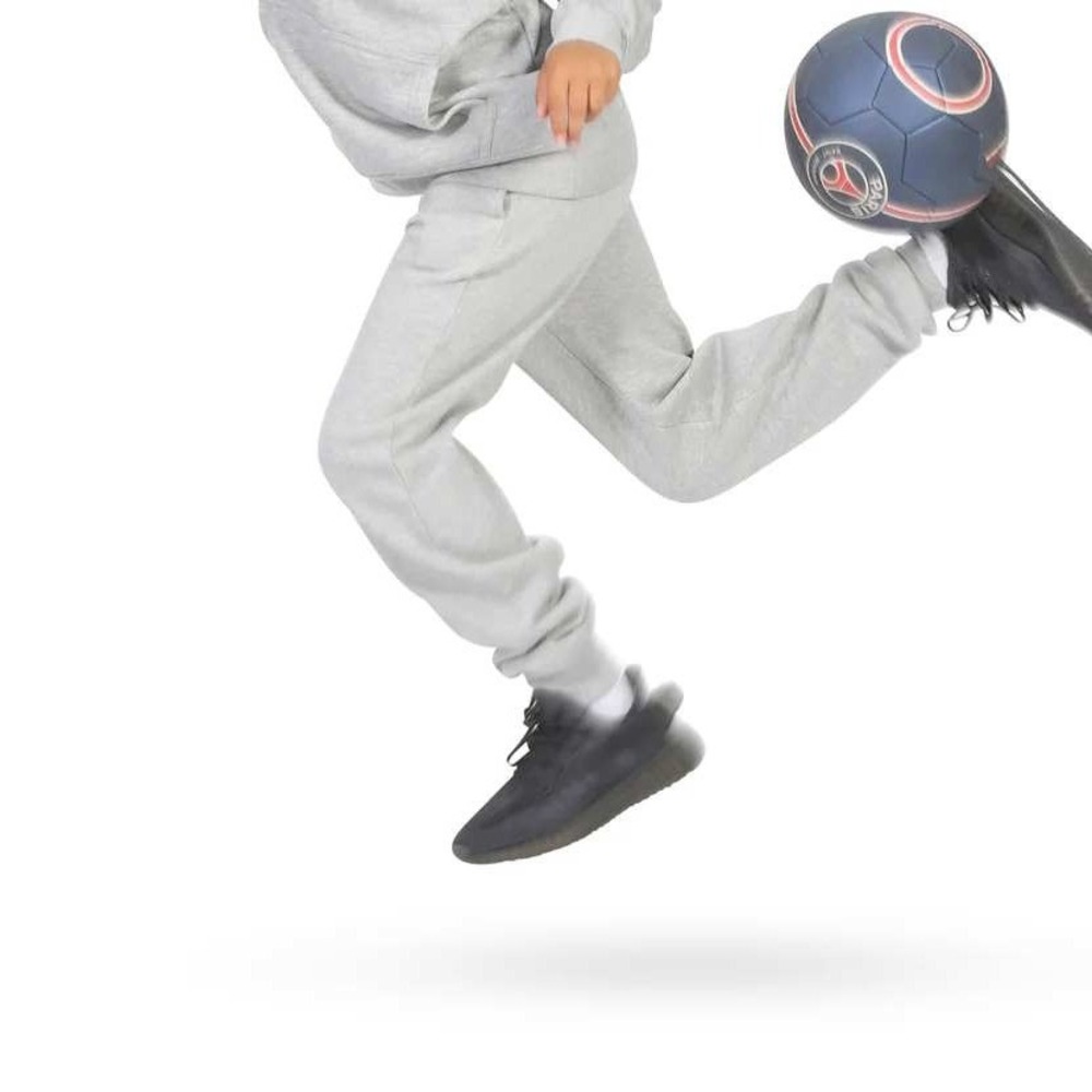 Real Ess Heather Gray Fleece Jogger Sweatpants Athletic‎ Pants Boys Sz M /#26215